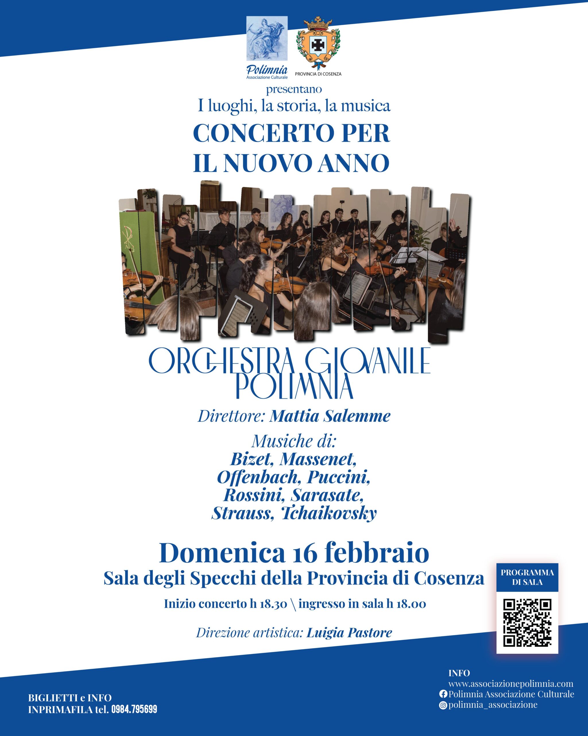 Concerto per il nuovo anno Orchestra Giovanile Polimnia